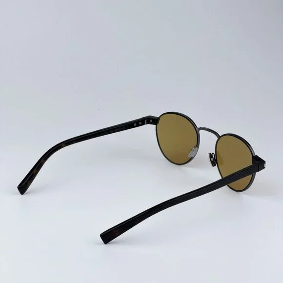 Saint Laurent SL707 003 BRAND NEW Sunglasses Ruthenium Havana Oval Unisex Saint Laurent | Accessories | Saint Laurent Sl77 003 Brand  main image 3